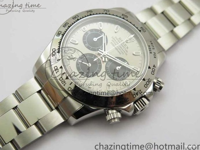 Dial A7750 KKF on Steel Gray Edition Bracelet SS Daytona 1:1 116509 Best 904L 0821